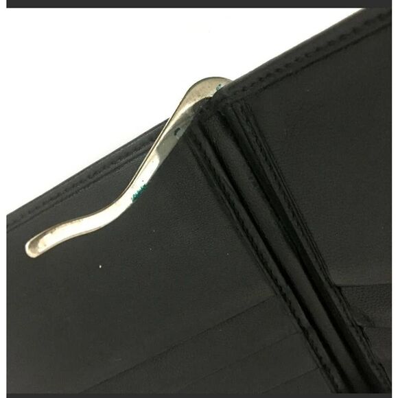 Salvatore Ferragamo Black Leather Bifold Wallet /1A7776. 668132 - Picture 6 of 8